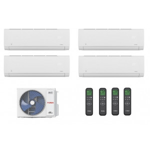 Мульти сплит-система инверторная Funai серия ORIGAMI KODO SHOGUN Inverter 4xRAM-I-SG25HP.W03/S/RAM-I-4OK85HP.01/U (20м+20м+20м+20м)