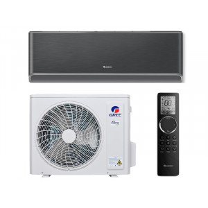 Настенный инверторный кондиционер Gree GWH24AVEXF-K6DNA1A(black) серия AIRY INVERTER R32 BLACK