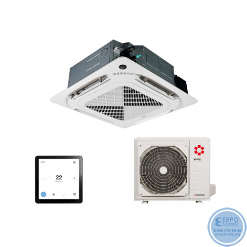 Кассетный кондиционер Kentatsu  KSVG105HFAN1/KSUTG105HFAN3/KPU95-DR-2