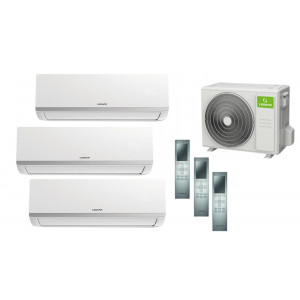 Мульти сплит-система инверторная Lessar серия Flexcool 3xLS-MHE12KCE2 / LU-4HE36FME2 (35м+35м+35м)