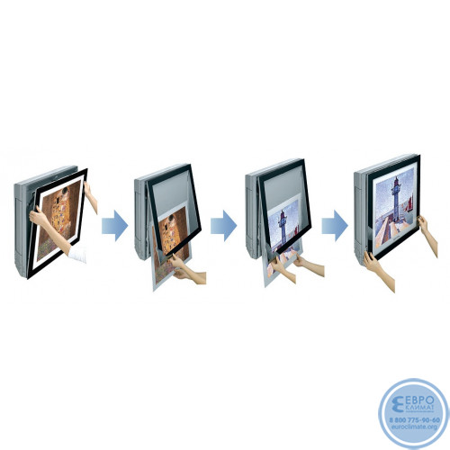 Мульти сплит-система инверторная LG серии Artcool Gallery 3xMA09R.NF1 / MU4M27.U44R0 (25м+25м+25м)-3