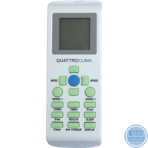 Кассетный кондиционер Quattroclima QV-I24CG1/QN-I24UG1/QA-ICP12-3