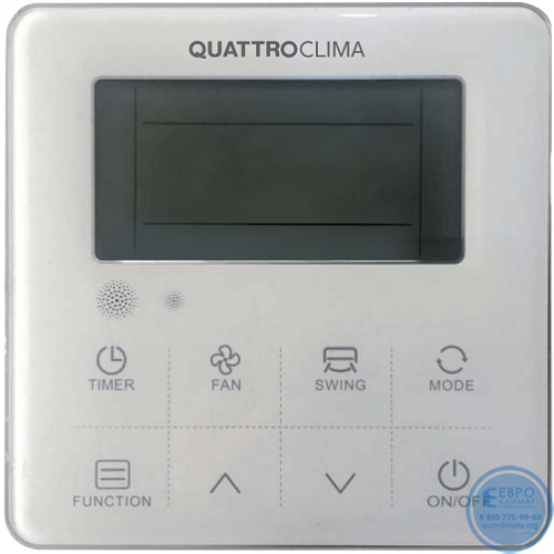 Кассетный кондиционер Quattroclima QV-I24CG1/QN-I24UG1/QA-ICP12-2