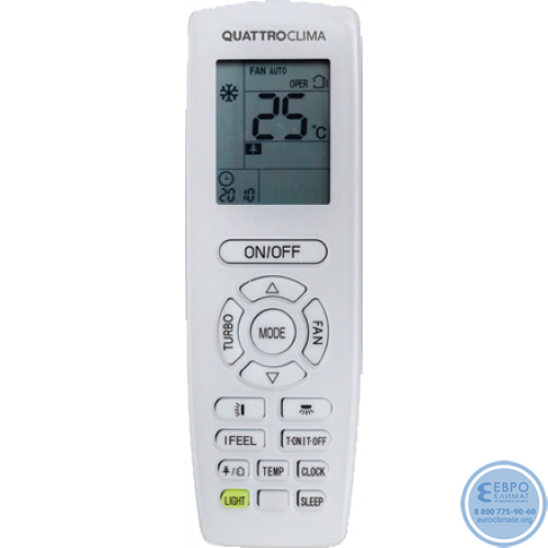 Настенный инверторный кондиционер Quattroclima QV-LA12WAE/QN-LA12WAE серия Lanterna-2