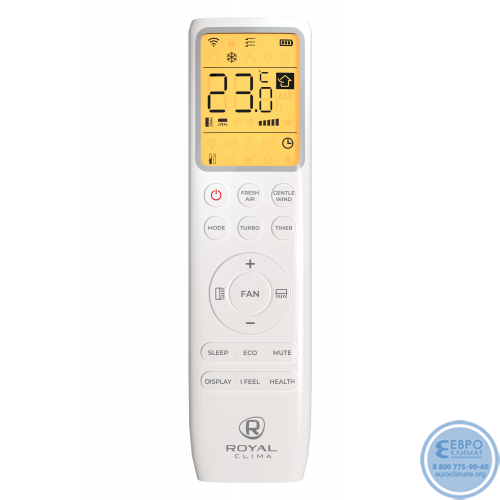 Настенный инверторный кондиционер-бризер Royal Clima RCI-RFS35HN серия ROYAL FRESH STANDARD-4