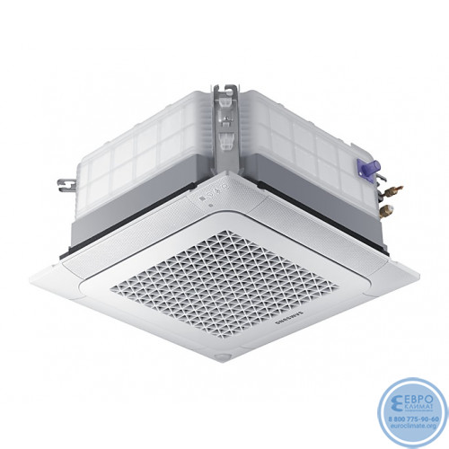 Кассетный инверторный кондиционер 4-поточный mini WindFree Samsung  AC026NNNDKH/EU/AC026MXADKH/EU-2
