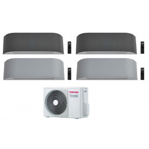 Мульти сплит-система инверторная Toshiba серия HAORI 4хRAS-B10N4KVRG-E/RAS-5M34U2AVG-E (25м+25м+25м+25м)