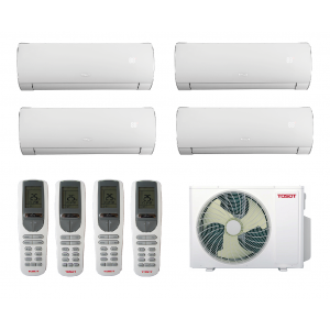 Мульти сплит-система инверторная TOSOT серия LYRA Inverter 4xT09H-SLyRA/I / T36H-FMA/O (25м+25м+25м+25м)