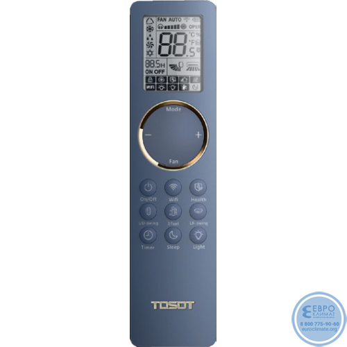 Настенный инверторный кондиционер Tosot T12H-SCD/I/T12H-SCD/O серия CLIVIA DELUXE-2