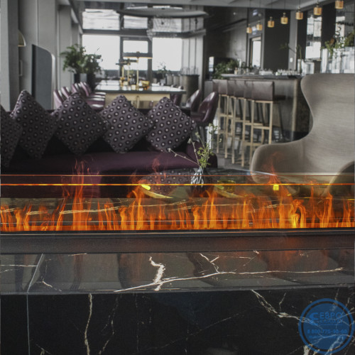 Электрический паровой очаг Schones Feuer 3D FireLine 3000 Blue (с эффектом cинего пламени)-4