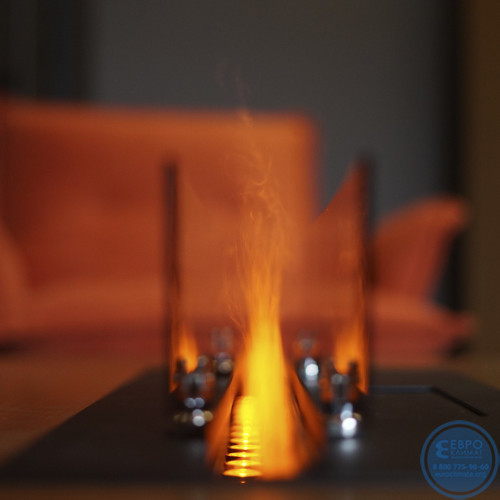 Электрический паровой очаг Schones Feuer 3D FireLine 3000 Blue (с эффектом cинего пламени)-6