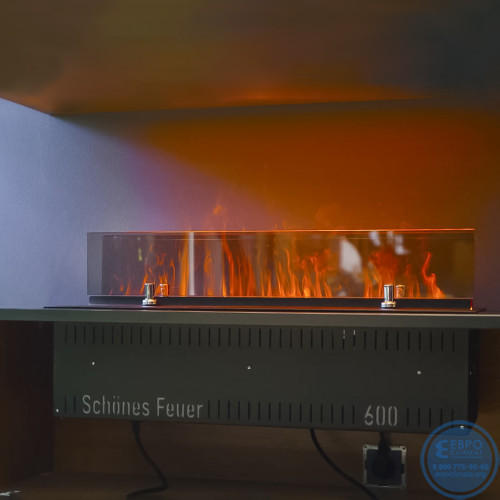 Электрический паровой очаг Schones Feuer 3D FireLine 600-2