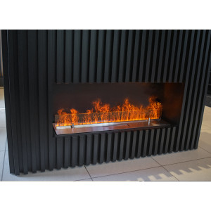 Электрический паровой очаг Schones Feuer 3D FireLine 600 Pro со стальной крышкой