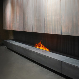 Электрический паровой очаг Schones Feuer 3D FireLine 800 Pro (с эффектом синего пламени)