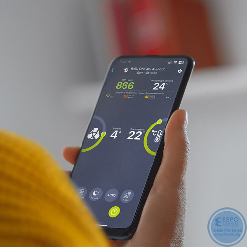 Приточный очиститель воздуха Ballu ONEAIR ASP-100WH белый-4