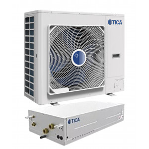 Инверторный тепловой насос "Воздух-Вода" TICA TSCA120FHLD с потолочным внутренним блоком