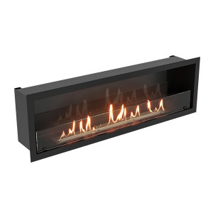 Каминокомплект: Биокамин Firelight BFP/P-1015 XS + набор керамических дров сосна