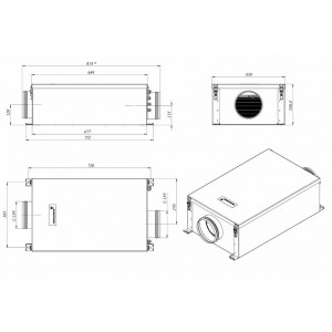 Приточная установка Ventmachine Orange 600 G1 (GTC) 230