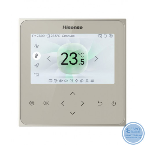 Проводной сенсорный пульт Hisense HYXM-VG01 с цветным дисплеем-3