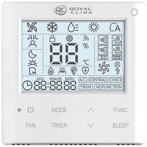 Проводной пульт управления Royal Clima RCYW-M01H для VRF-систем