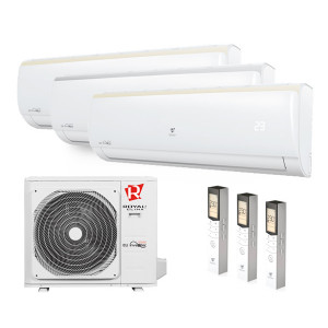 Мульти сплит-система инверторная ROYAL CLIMA серия MULTI FLEXI TRIUMPH 3хRCI-TMN09HN / 4RMX-28HN/OUT (25м+25м+25м)