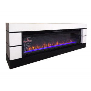 Портал Modern 60 под очаг Vision 60 LED Белый с чёрным