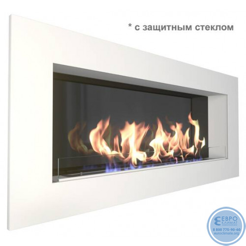 Биокамин Zefire Elliot 1500 белый со стемалитом-2