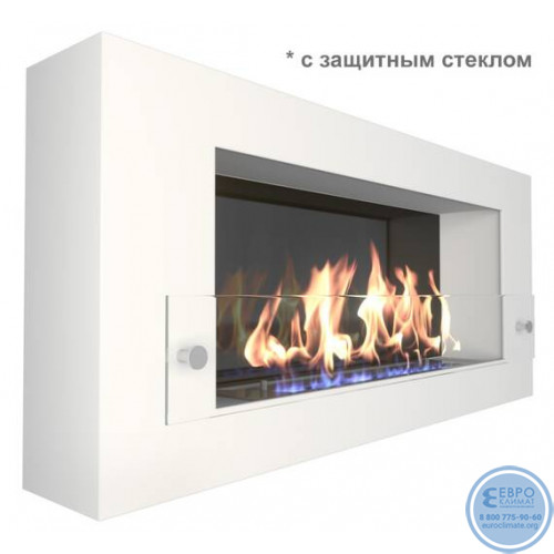 Биокамин Zefire Orion 900 белый со стемалитом -2