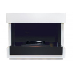 Портал Dimplex Cube Белый с черным под очаг Cassete 400/600