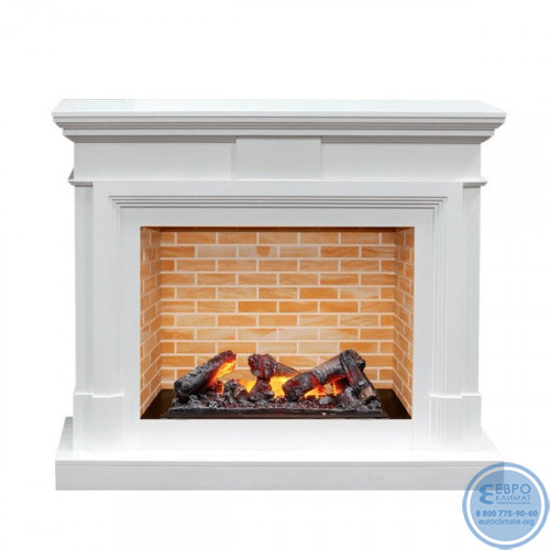 Портал Dimplex Coventry Белый/кирпич под очаг Cassete 400/600-4