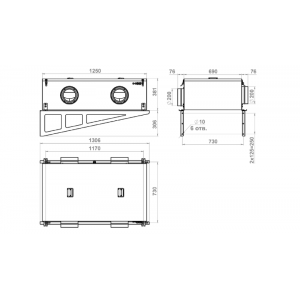 Вентиляционная установка Minibox.E-2050.Premium Zentec