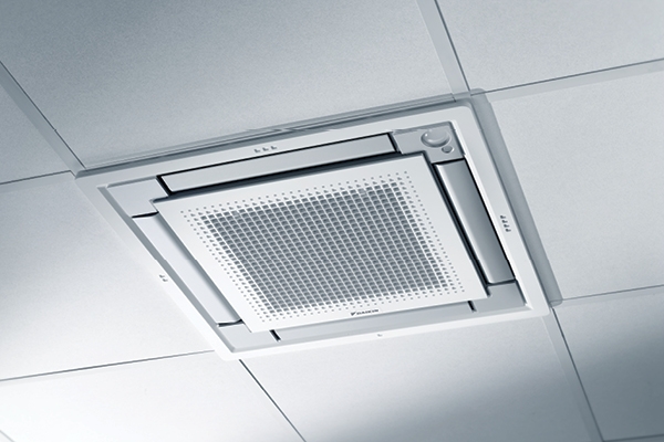 Плоский кассетный блок Daikin FFQ-C в потолке